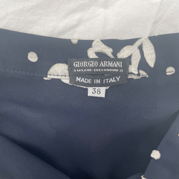 Vintage Giorgio Armani Silk Skirt - Picture 5 of 5